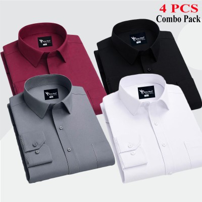 4 PCS Combo Premium Quality Formal Shirt